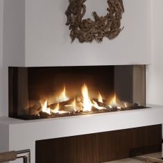 Element 4 Trisore 140 3-sided Gas Fire