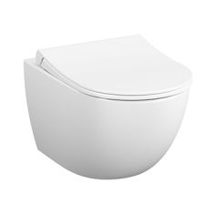 Vitra Sento Rimless Wall Hung WC Pan 540mm - White