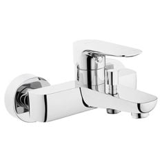 Vitra X Line 2 Holes Deck Mounted Bath / Shower Mixer Tap - Hand Shower