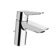 Vitra Solid Single Lever Basin Mixer Tap & Waste