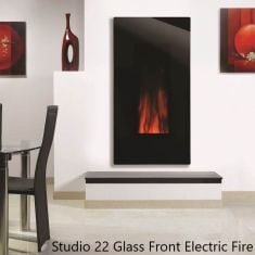 Gazco Studio 22 Glass Front Electric Fire