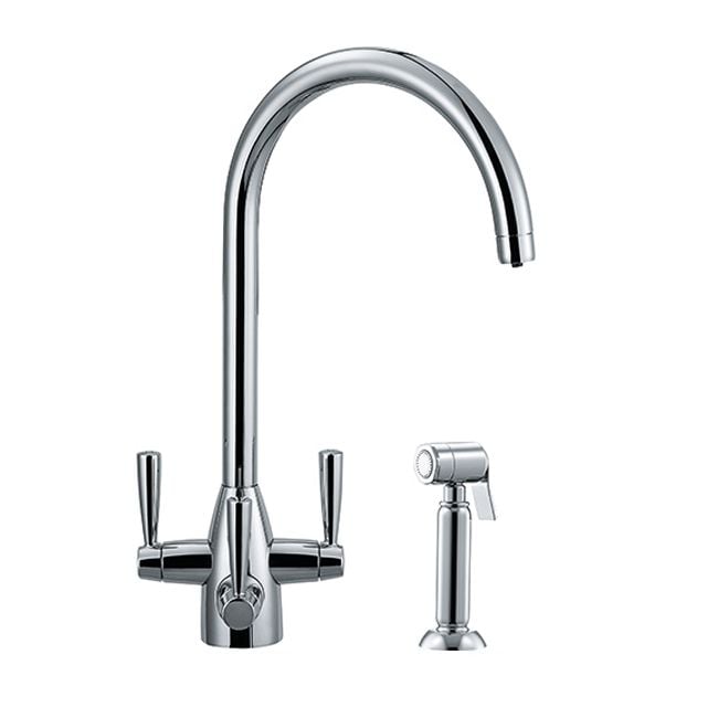Franke Doric Filter Flow Hot & Cold Water Kitchen Tap with Hand Spray