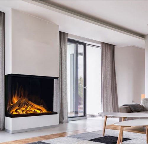 Element4 3-Sided Electric Fireplace