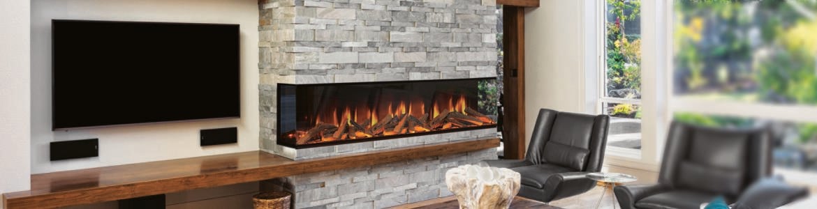 Modern gas Fireplace