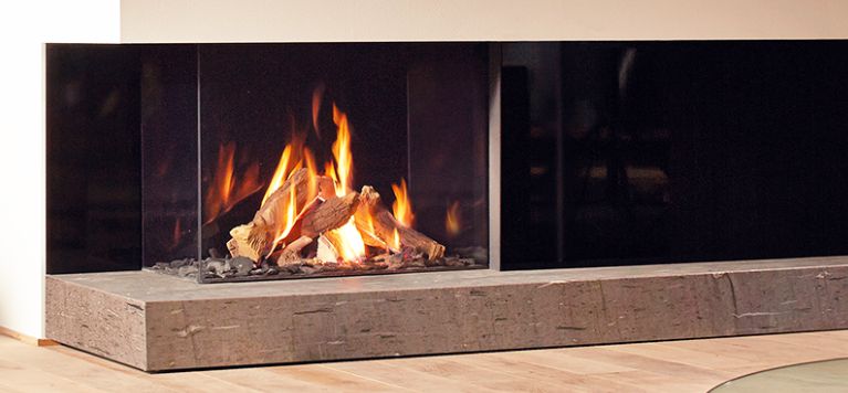 Glass Fronted Gas Fires